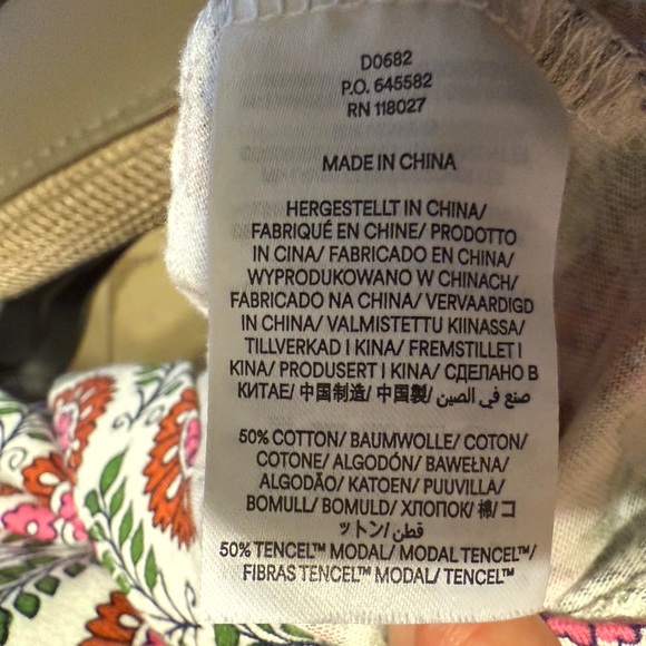 Women’s Boden Pink and White Patterned Sleeveless Dress Size 12L - Picture 8 of 8